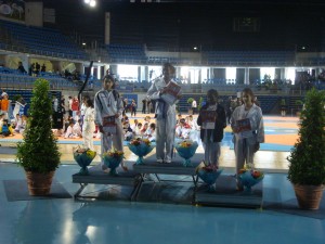 Podium coupe de france minimes 2015 -51kg